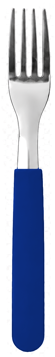Tenedor Azul
