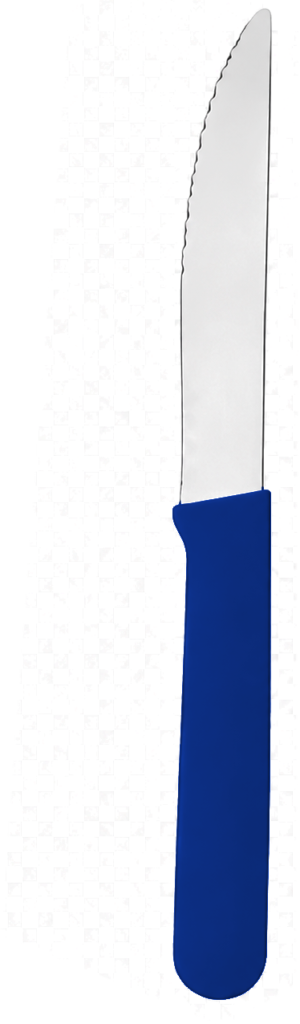 Cuchillo filo láser Azul
